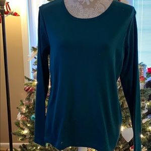 💕3 for $20💕 Lands End Petite L/S T-Shirt Large